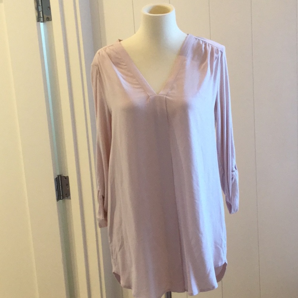 Pleione blouse in hush pink color.